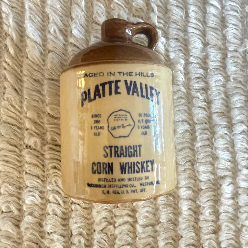 Platte Valley Corn Whiskey Jug